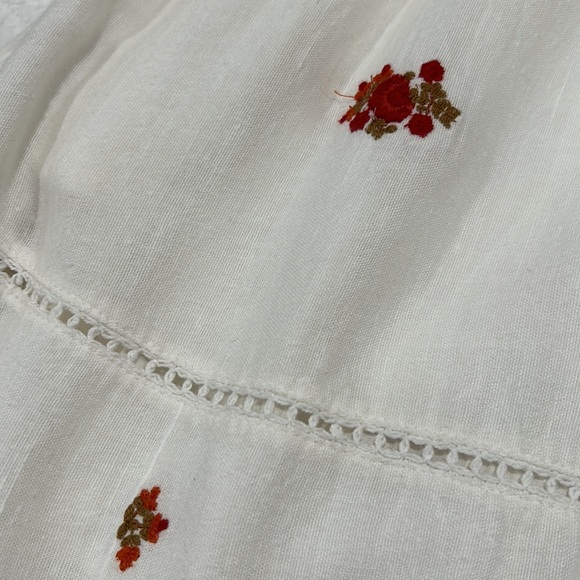 Free People Counting Daisies Embroidered Off-The -Shoulder mini dress - Picture 4 of 11